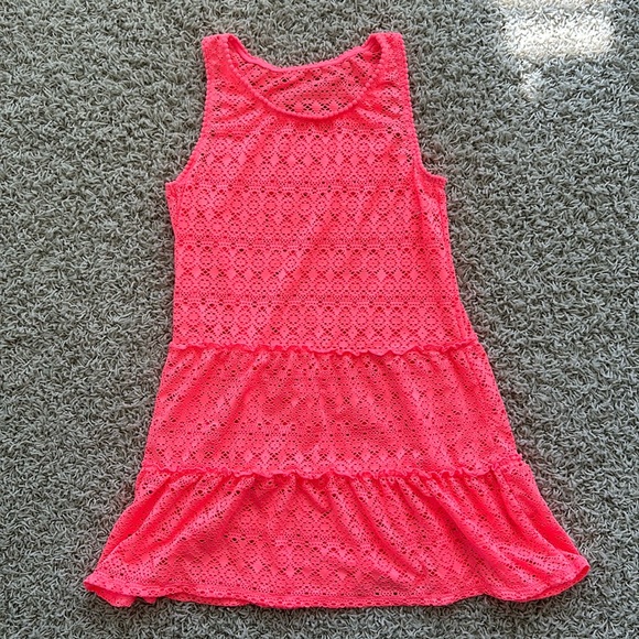 NWOT SO Bright Pink Covet Up Girls Size 14 - Picture 1 of 3